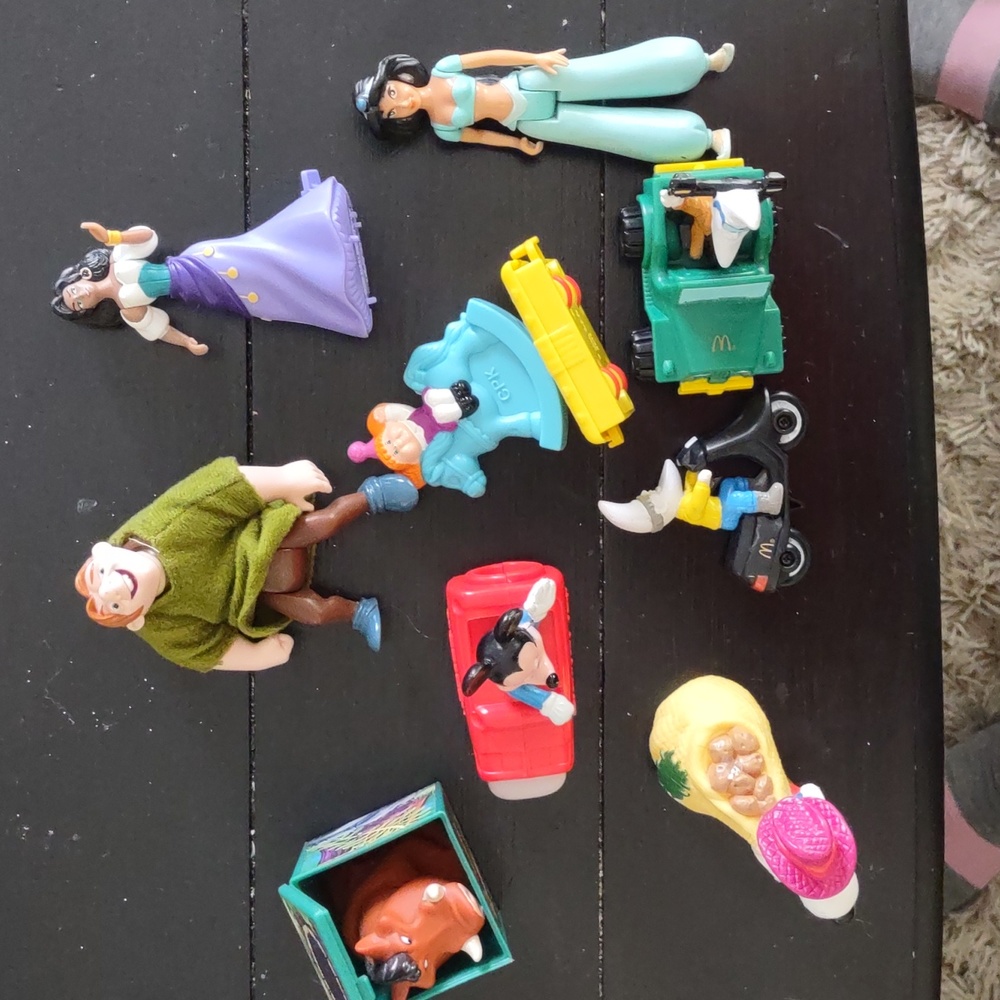 Vintage McDonald's and or Burger King Happy meal toys